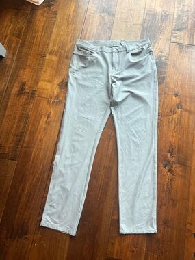 36x34 Light Gray Slim Stretch performance Pants